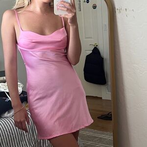 Pink Mini Dress